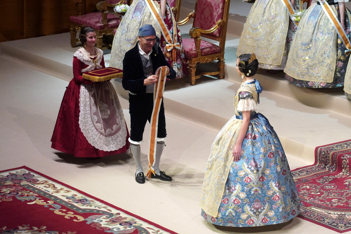 Exaltación de María Estela Arlandis como Fallera Mayor de Valencia 2024